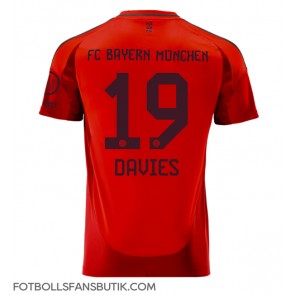 Bayern Munich Alphonso Davies #19 Replika Hemmatröja 2024-25 Kortärmad